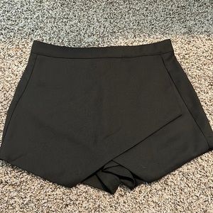 Black Envelope Skirt